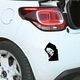 Sticker Décoration pour Citroën tete de Mort 13