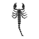 Scorpion Mini Decal