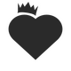Heart Crown Citroen DS3 Decal