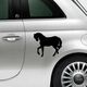 Horse Fiat 500 Decal #2
