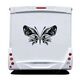 Butterfly Camping Car Decal 75