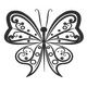 Design Butterfly Camping Car Decal