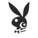 Sticker VW Golf Playboy Bunny Algérien