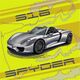 Tableau Porsche 918 Spyder Cabrio