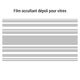 Frosted Glass Stripes Film Decal